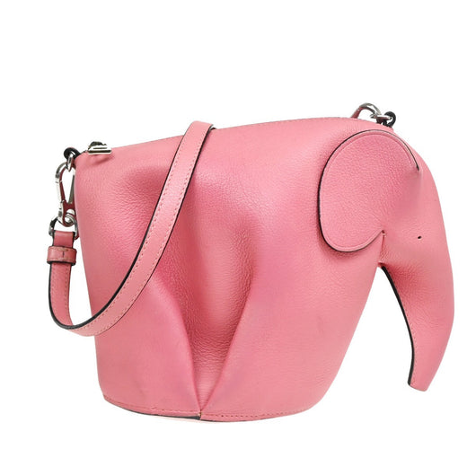 Loewe Elephant Leather Pink Bag
