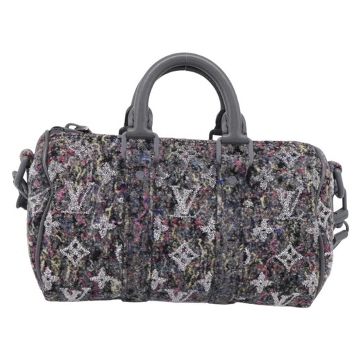 Louis Vuitton Keepall Bandouliere Lv Felt Multicolour Textile Bag