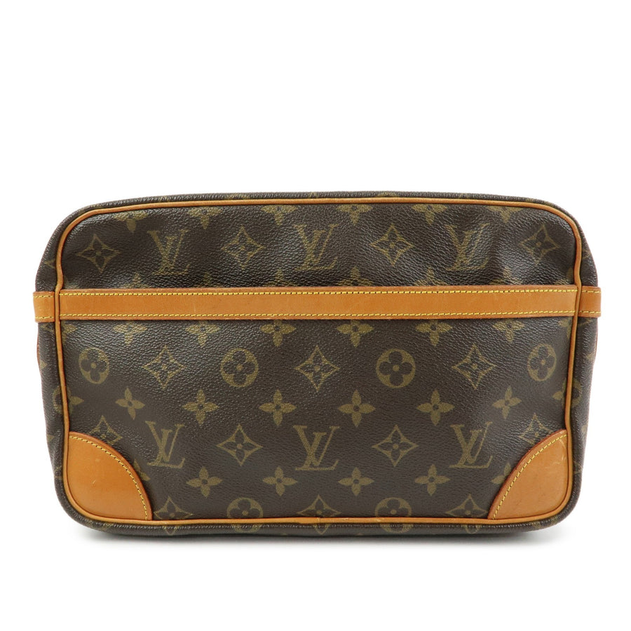Louis Vuitton Compiegne Cosmetic Monogram Canvas Brown Accessory