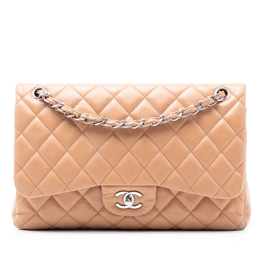 Jumbo Classic Caviar Double Flap - Image 1