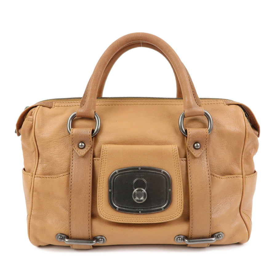 Celine Handbag Leather Brown Bag