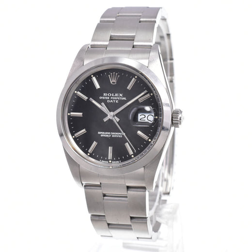 Rolex Oyster Perpetual Date Automatic Stainless Steel And Yellow Gold With Diamond Markers Watches