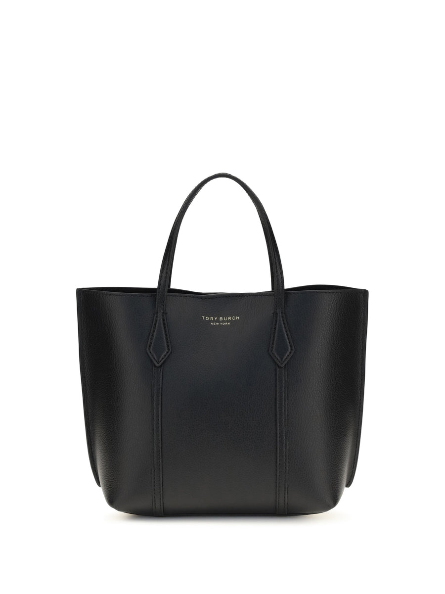 Tory Burch Tote Bag — Black Calf Leather