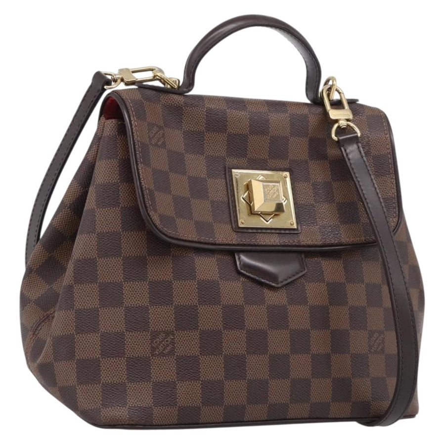 Louis Vuitton Bergamo Damier Brown Canvas Bag