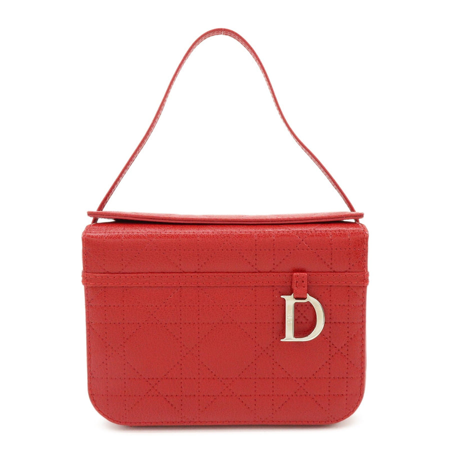 Christian Dior Handbag Leather Red Bag