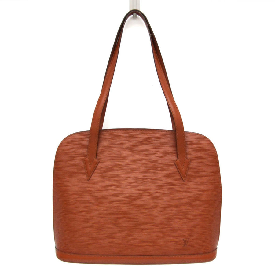 Louis Vuitton Lussac Epi Leather Brown Bag