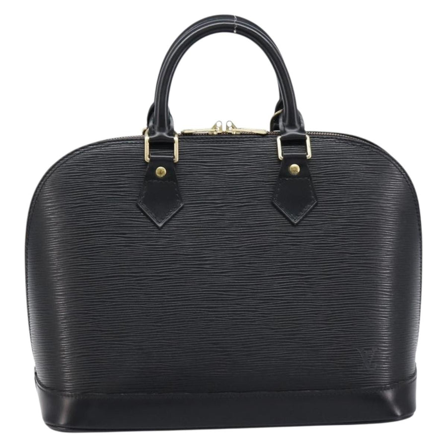 Louis Vuitton Alma Epi Leather Black Bag