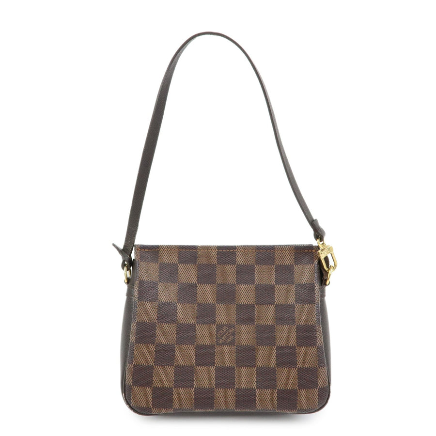 Louis Vuitton Trousse Make Up Damier Brown Canvas Bag