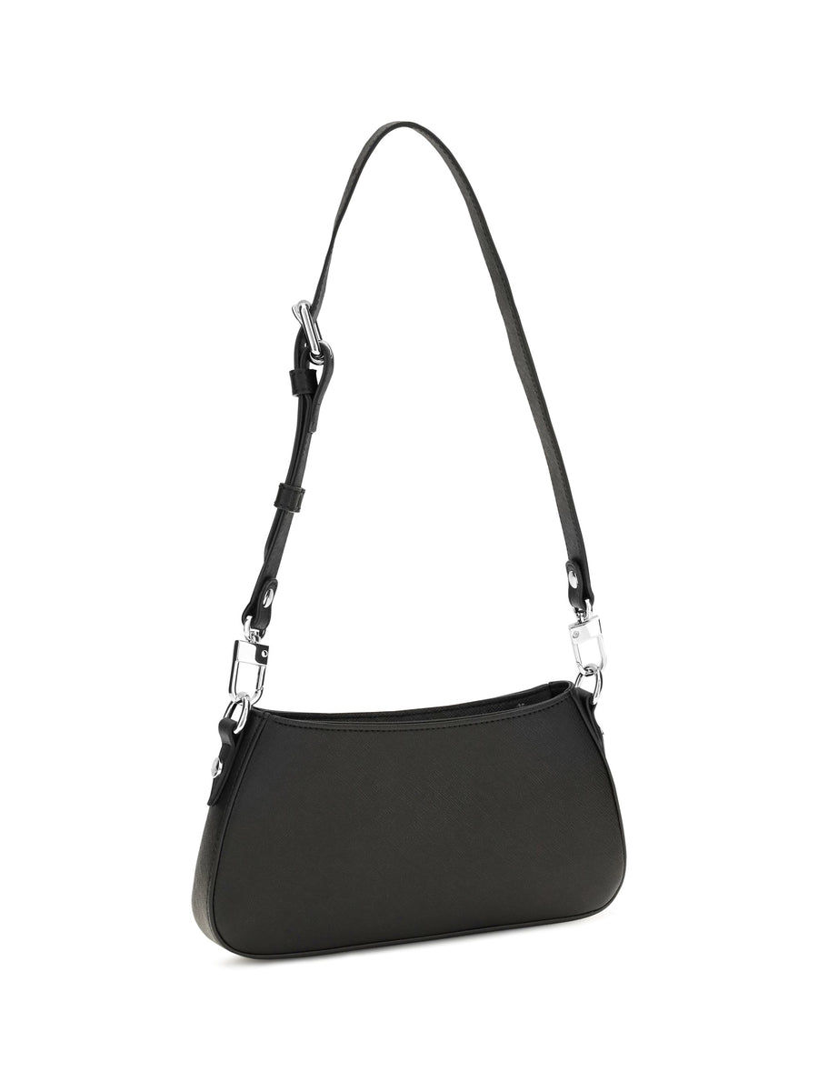 Vivienne Westwood Tasha Shoulder Bag — Black Calf Leather
