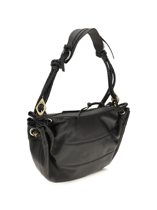 Isabel Marant Maia Shoulder Bag — Black Lambskin