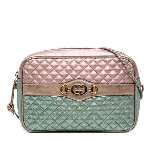 Laminated Nappa Trapuntata Crossbody - Image 1