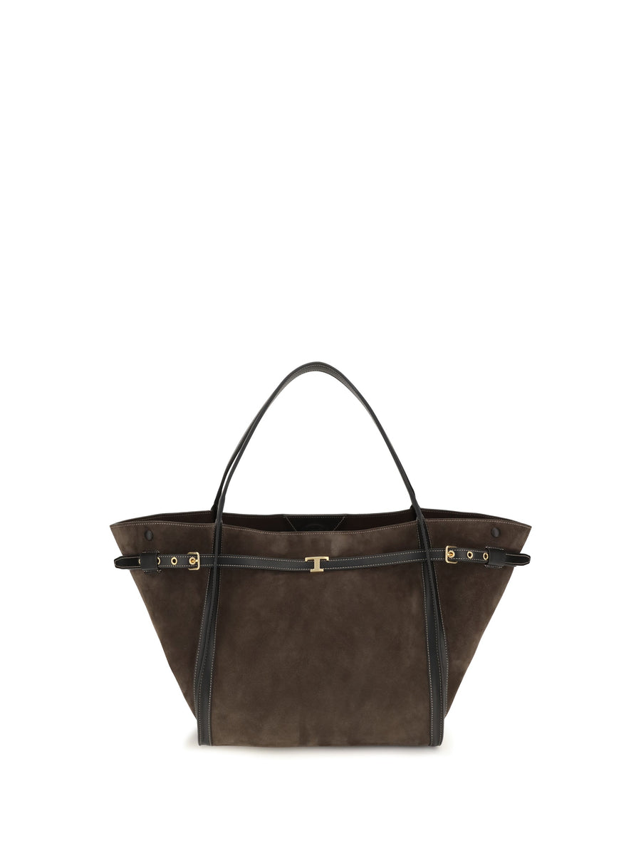 Tods Tote Bag — Brown Calf Leather