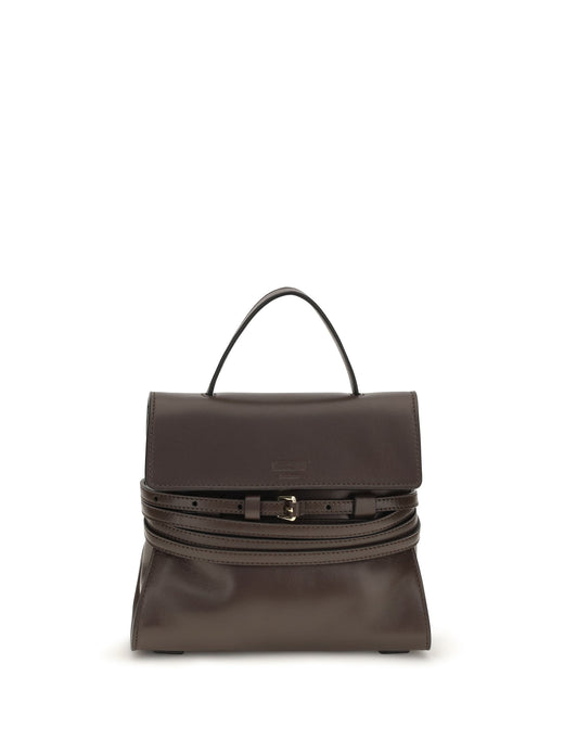 Moschino Shoulder Bag — Brown Goatskin (hircus Goatskin)