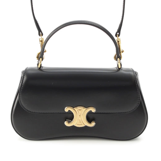 Teen Shiny Calfskin Triomphe Lola Top Handle Bag - Image 1