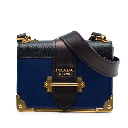 Saffiano Trimmed City Calf Cahier Crossbody - Image 1