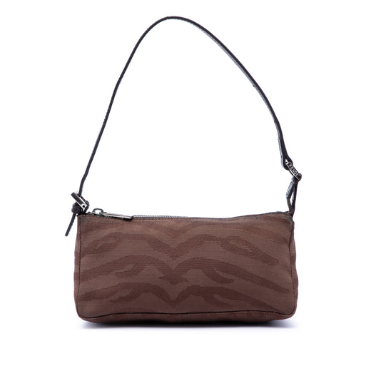 Zebra Print Canvas Pochette - Image 1