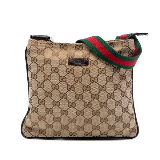 GG Canvas Web Crossbody - Image 1