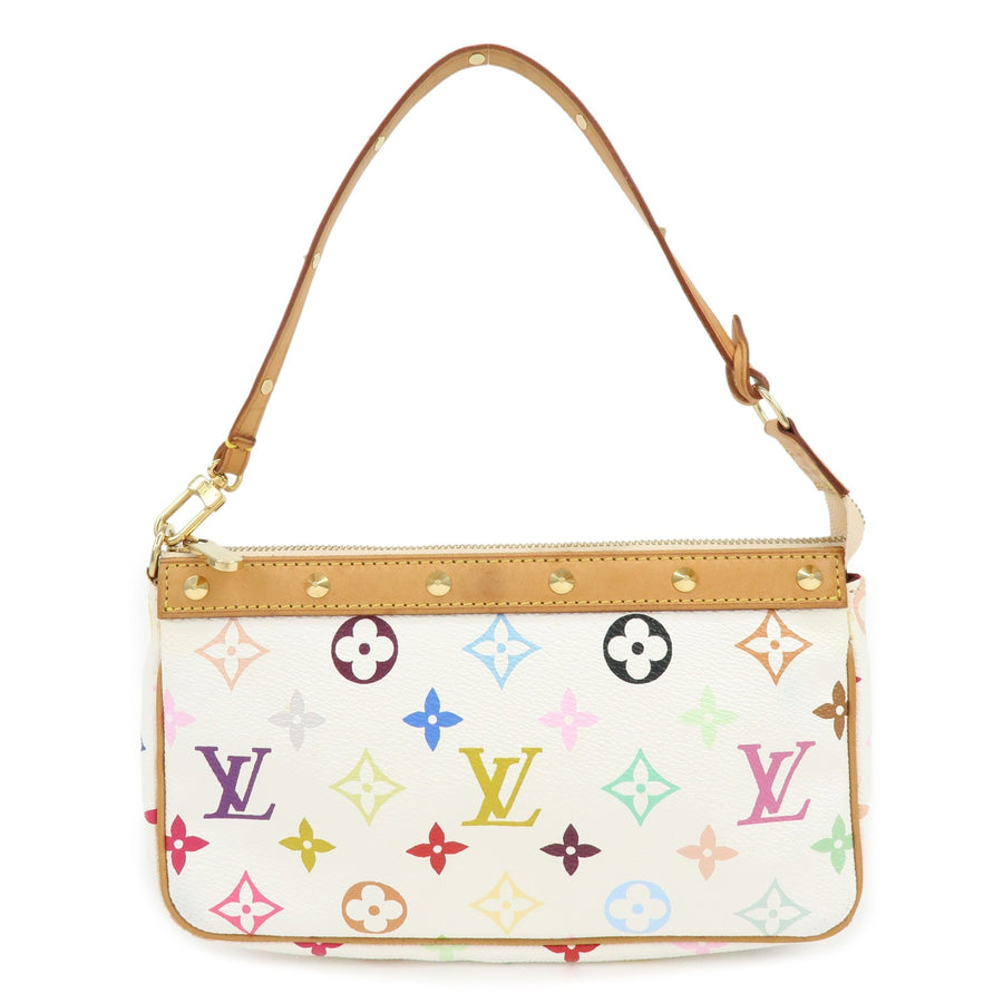 Louis Vuitton Pochette Accessoires Monogram Multicolor Multicolour Canvas Bag