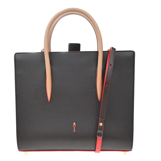 Christian Louboutin Paloma Printed Leather Brown Bag