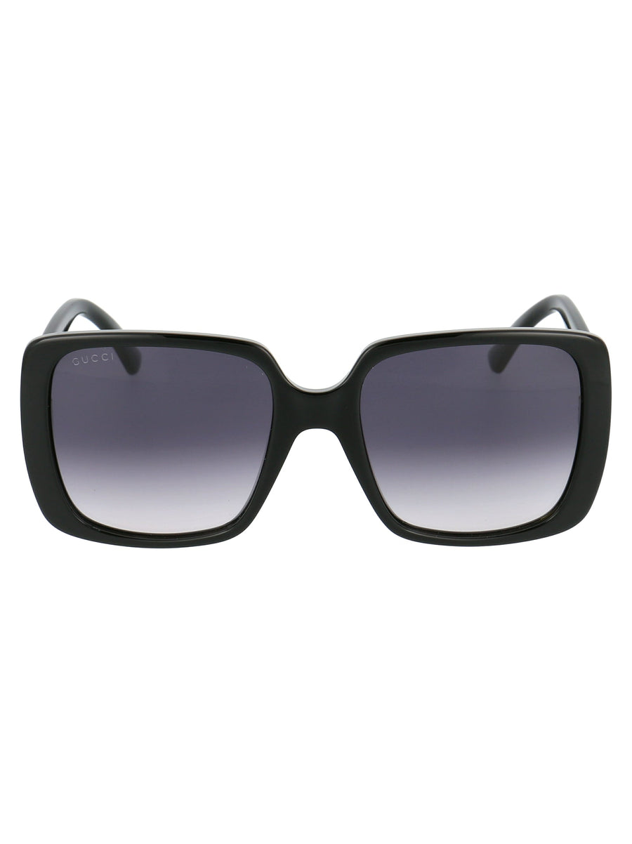 Gucci Gg0632s Sculpted Injected Frame Sunglasses — Black