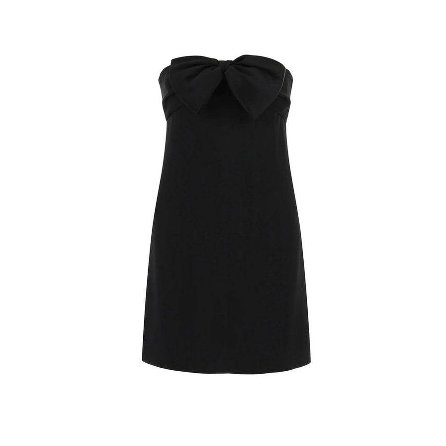 Black Acetate Cocktail Dress