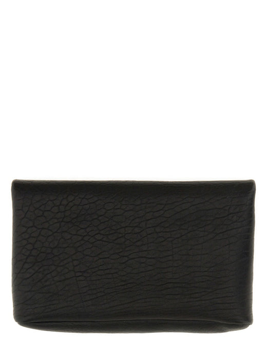 Saint Laurent Cassandre Clutch — Black Lamb