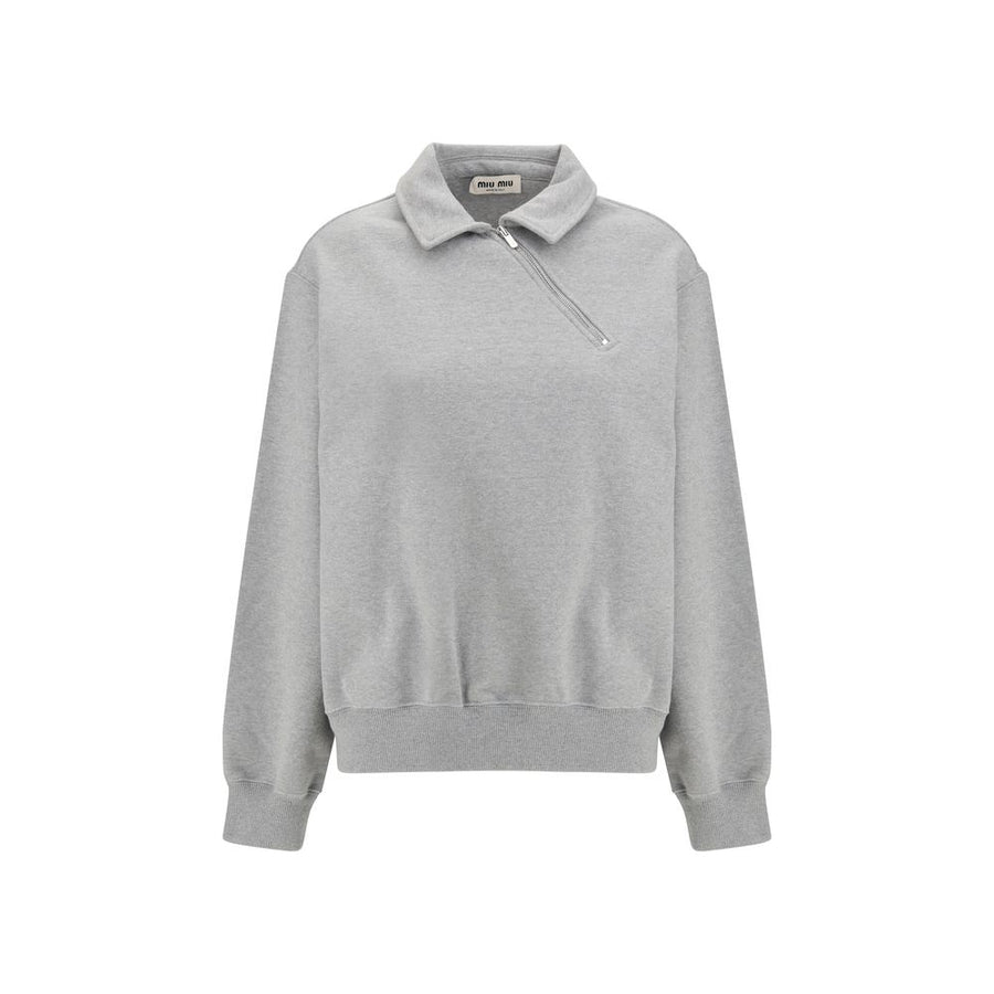 Gray Cotton Sweatshirt