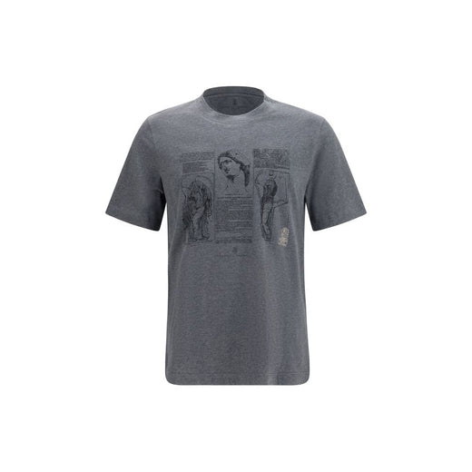Blue Cotton T-Shirt