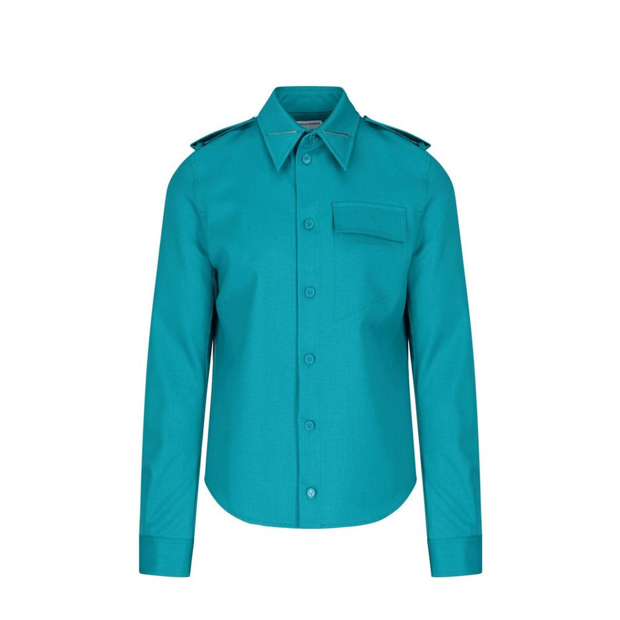 Bicolor Elastane Dress Shirt