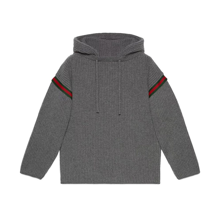 Gray Cashmere Sweatshirt