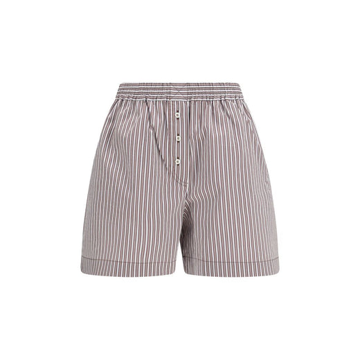 Multicolor Cotton Bermuda Shorts