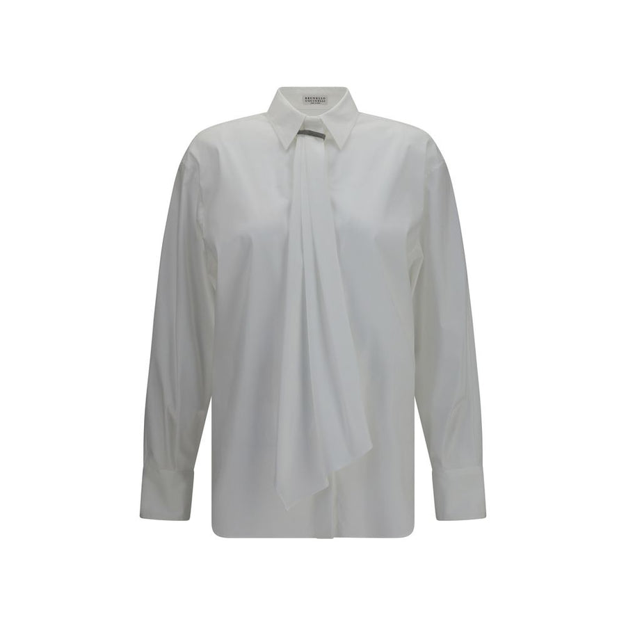 White Cotton Dress Shirt