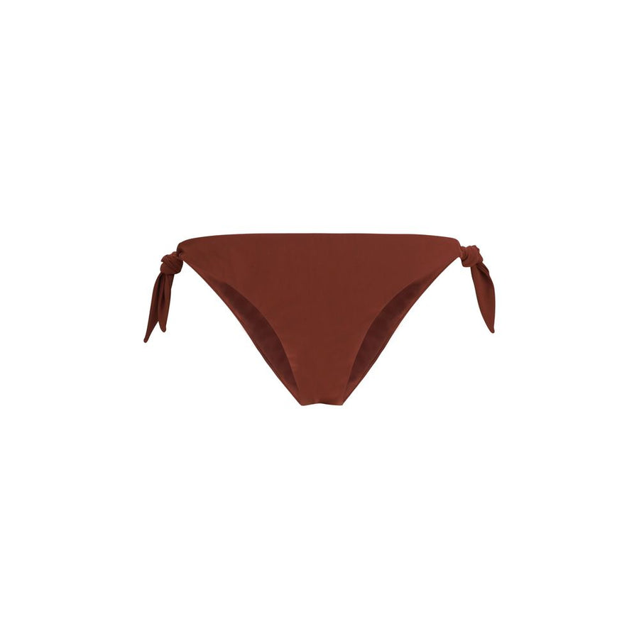 Red Polyamide Swim Briefs