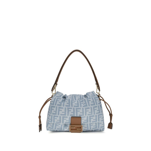 Blue Cotton Shoulder Bag