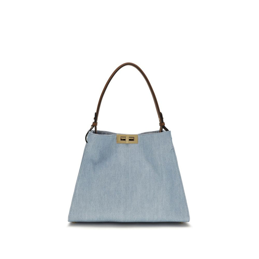 Blue Calf Leather Bos Taurus Handbag