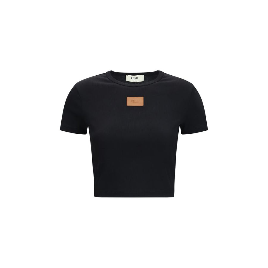 Black Cotton T-Shirt