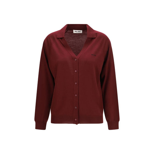 Bordeaux Wool Oves Aries Cardigan