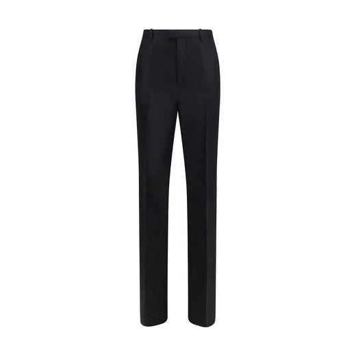 Black Silk Dress Pants