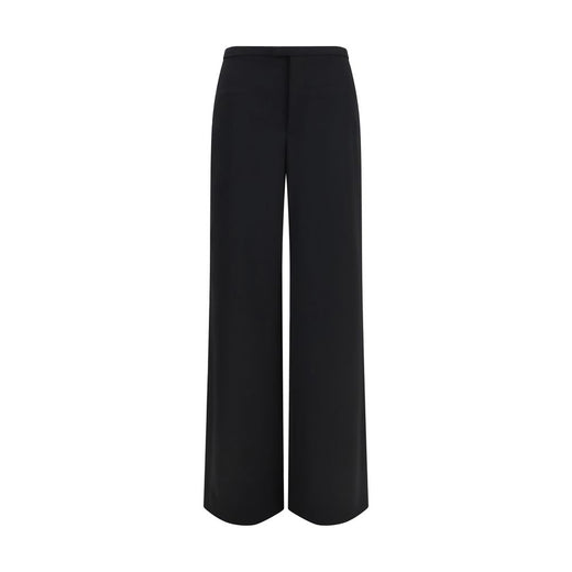 Black Wool Oves Aries Casual Pants