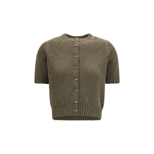 Bicolor Cashmere Cardigan