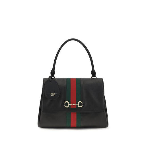 Black Calf Leather Bos Taurus Handbag