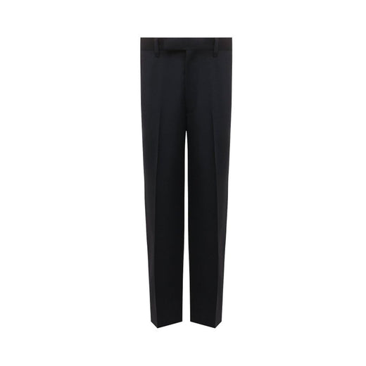Blue Wool Dress Pants