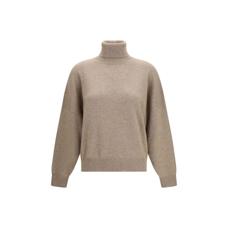 Brown Cashmere Turtleneck
