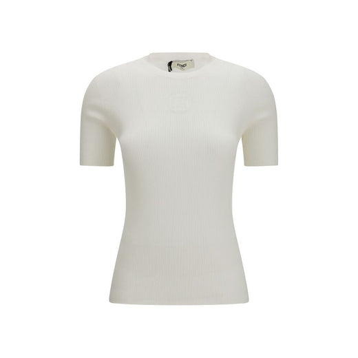 White Cotton Sweatshirt