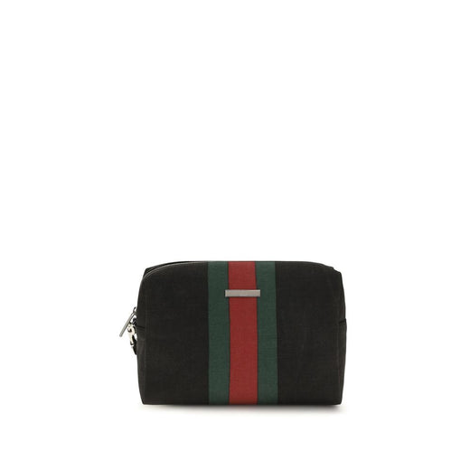 Black Cotton Handbag