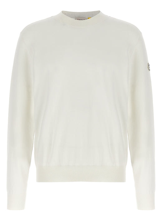 White Cotton Cardigan
