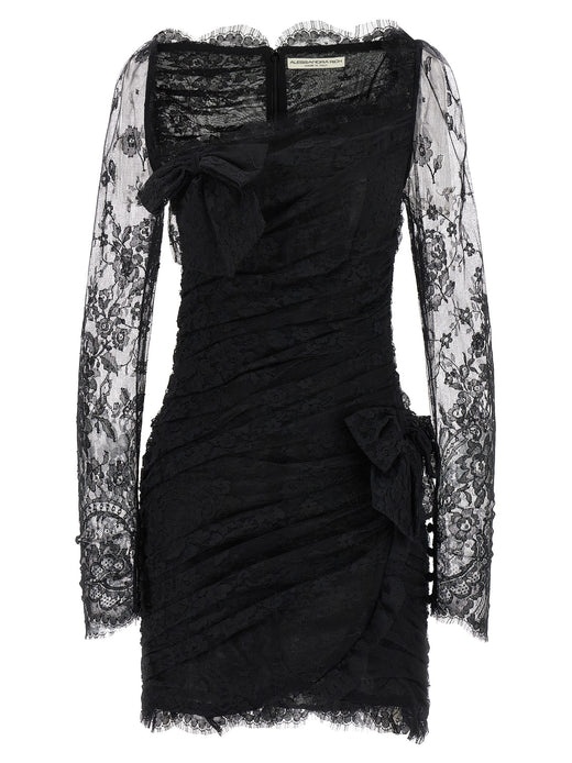 Black Organic Cotton Short Dress