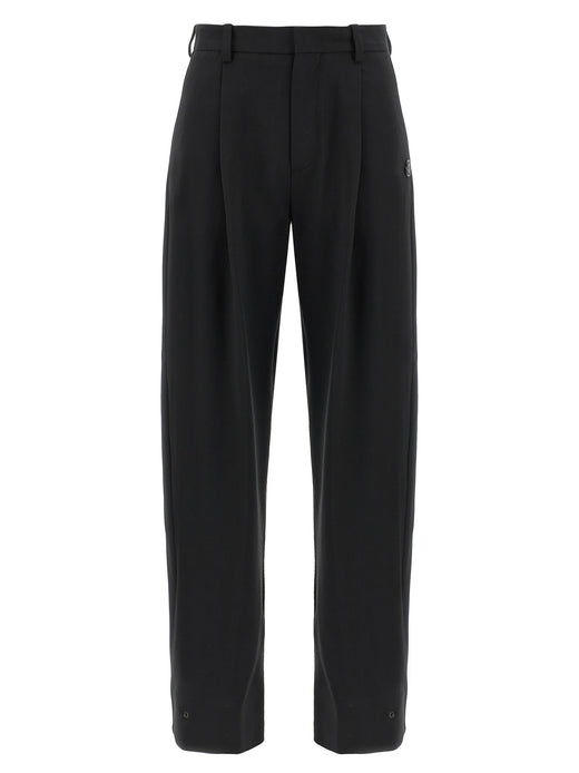 Black Polyester Dress Pants