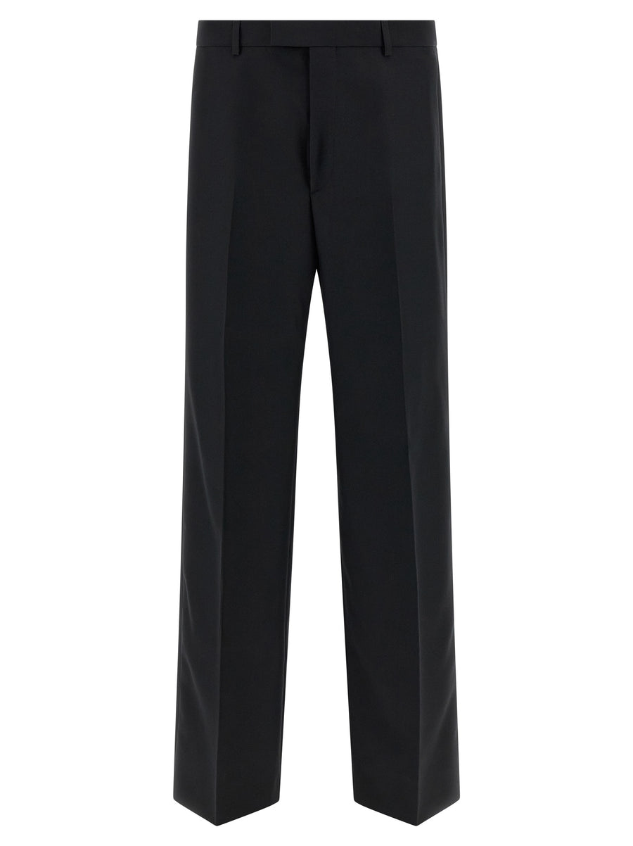 Black Polyester Dress Pants