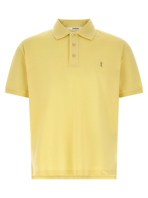 Bicolor Cotton Polo Shirt